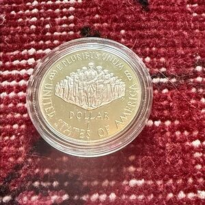 US Constitution 200th Anniversary Silver Commemorative Coin in Case 1987
